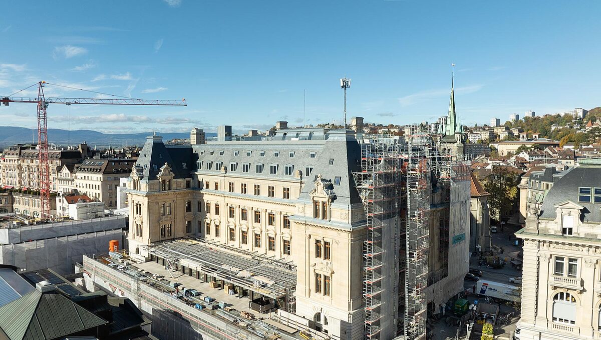 Hôtel des Postes, Place Saint-François 15, Lausanne